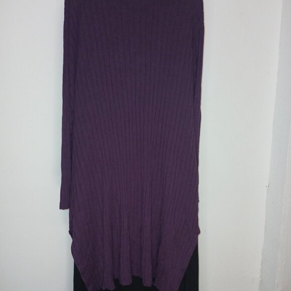 UGC Time & Tru Maroon Long Button down sweater size 20 - Picture 5 of 13